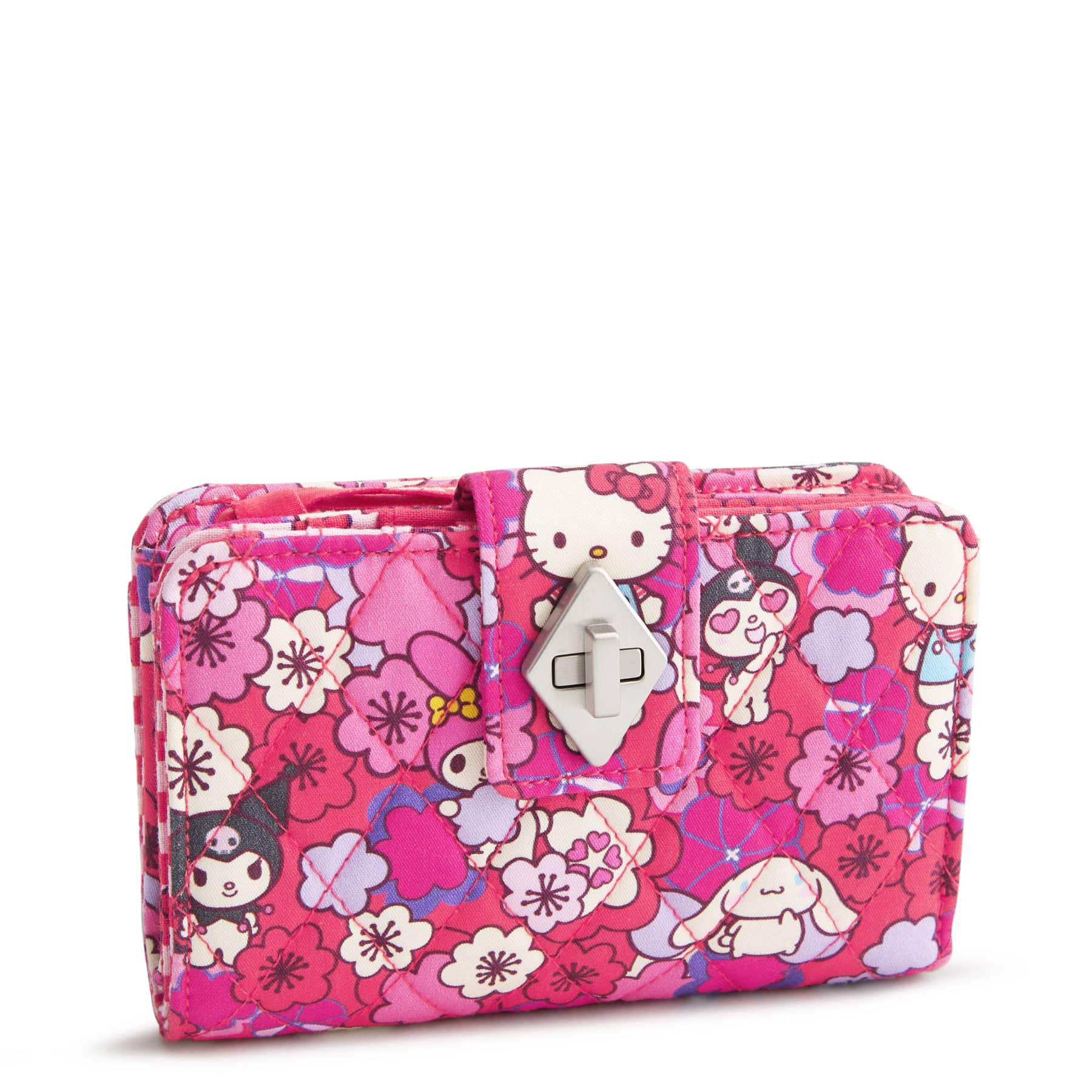 Hello Kitty® and Friends Small Turnlock Wallet | Vera Bradley