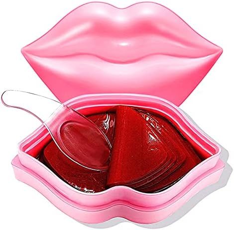 20PCS Sleeping Lip Mask，Collagen Lip Mask，Moisturizing Lip Mask Reduces Lip Lines，Effective... | Amazon (US)