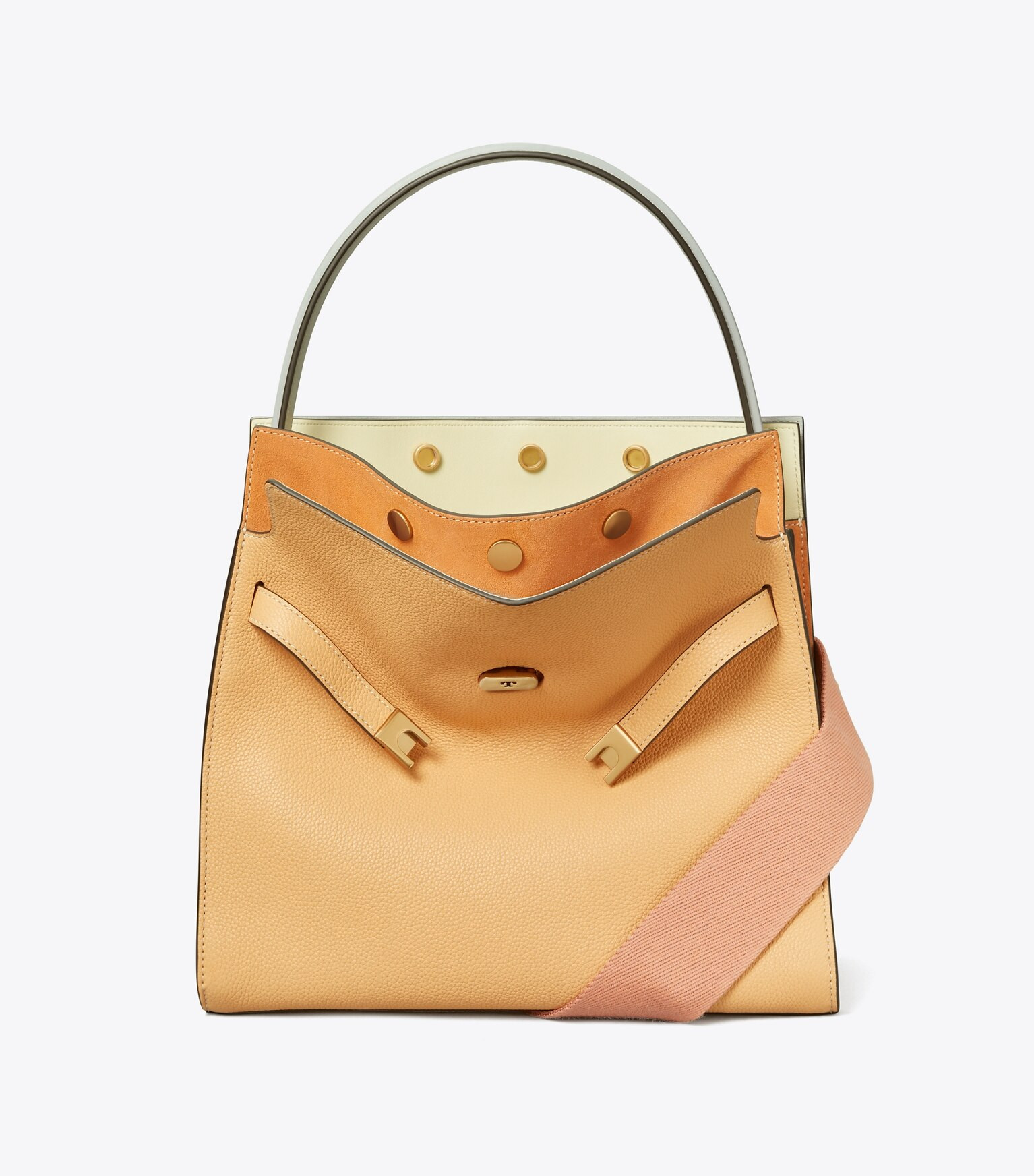 Lee Radziwill Pebbled Double Bag | Tory Burch (US)