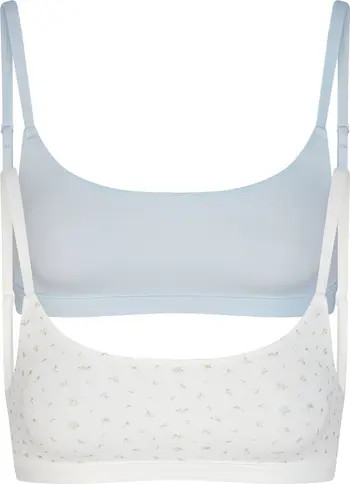 SKIMS Fits Everybody 2-Pack Scoop Bralettes | Nordstrom | Nordstrom