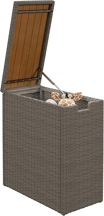 17.3-Gallon Outdoor Storage: This outdoor storage box offers a 17.3-gallon capacity, great for st... | Amazon (US)