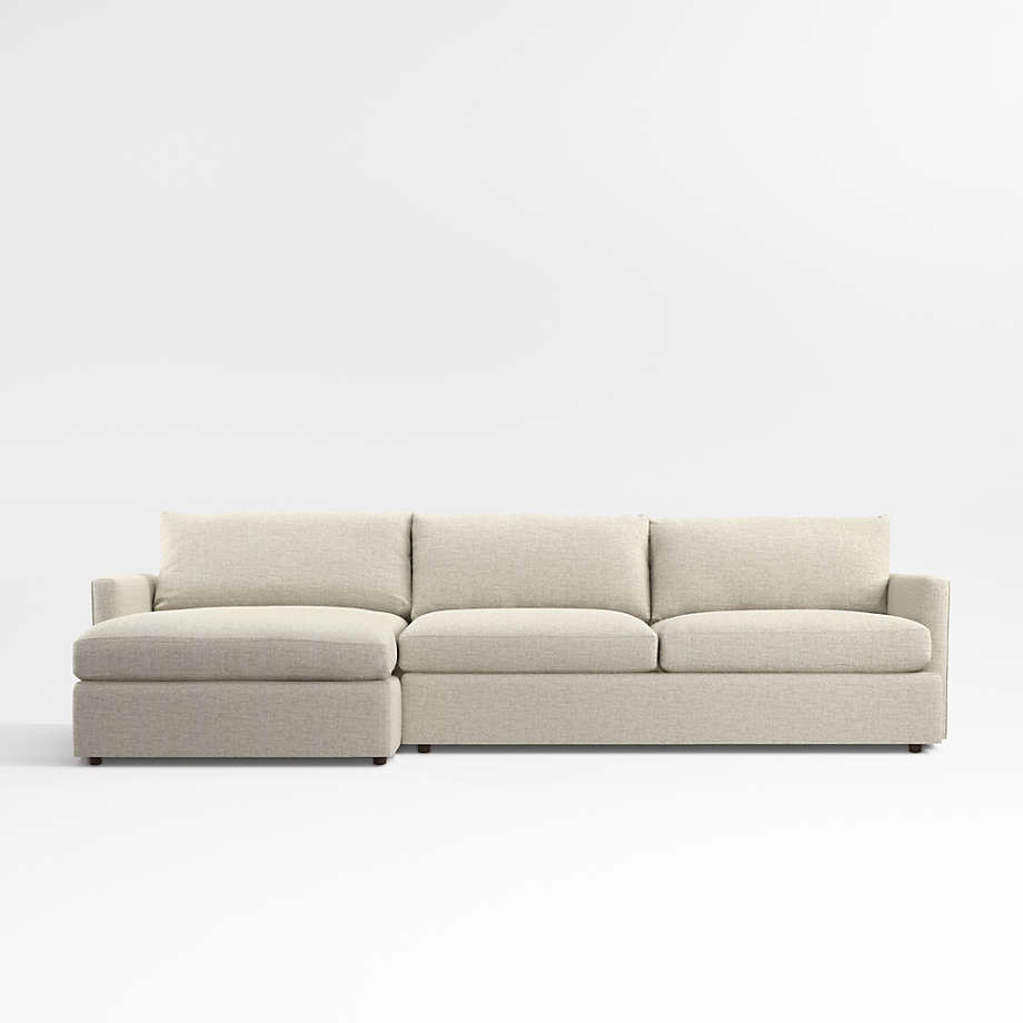Lounge Deep Sectional Sofa + Reviews | Crate & Barrel | Crate & Barrel