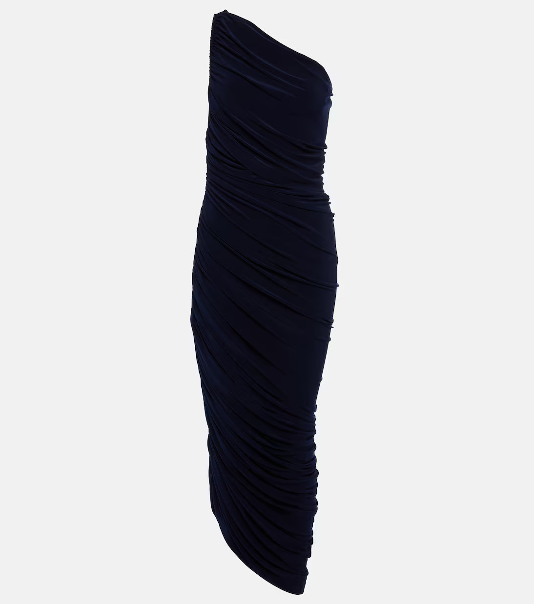 Diana ruched one-shoulder maxi dress | Mytheresa (UK)