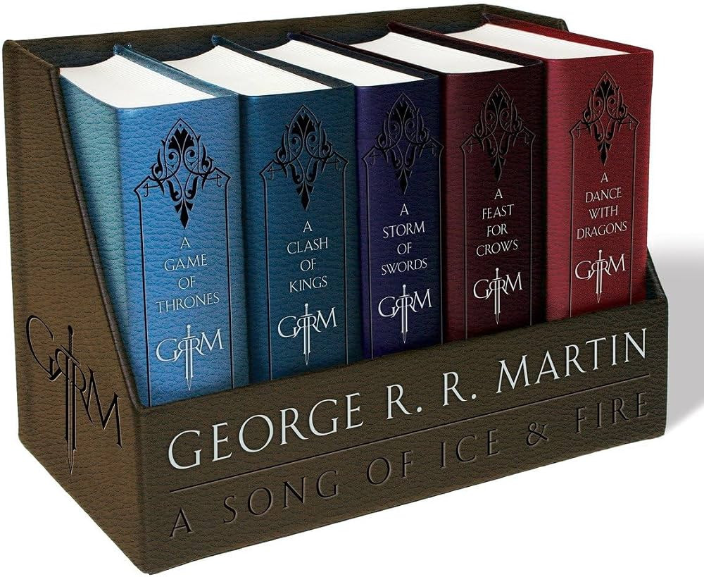 A Game of Thrones / A Clash of Kings / A Storm of Swords / A Feast for Crows / A Dance with Drago... | Amazon (US)