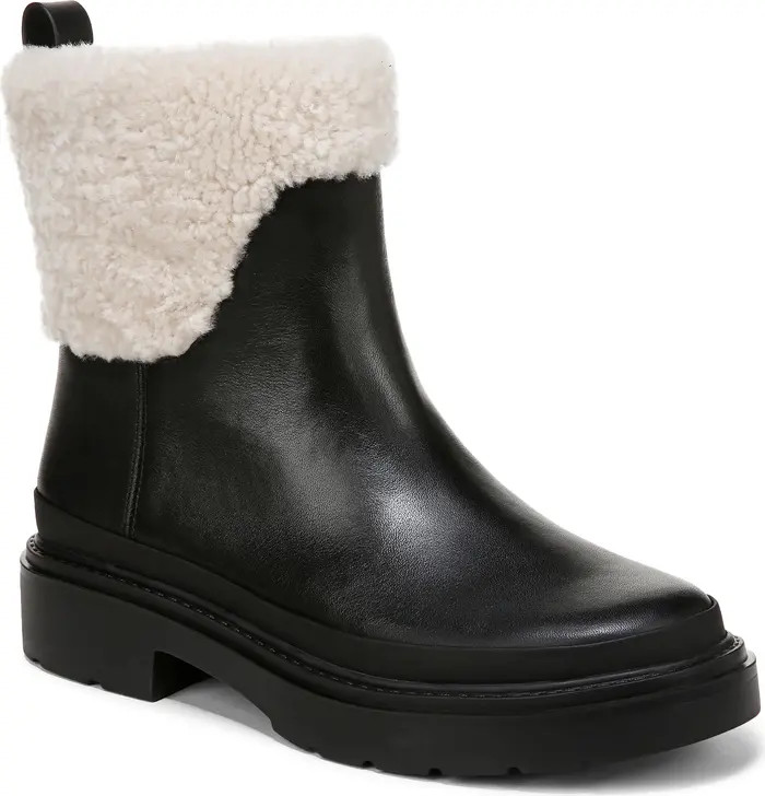Vince Percie Genuine Shearling Bootie (Women) | Nordstromrack | Nordstrom Rack