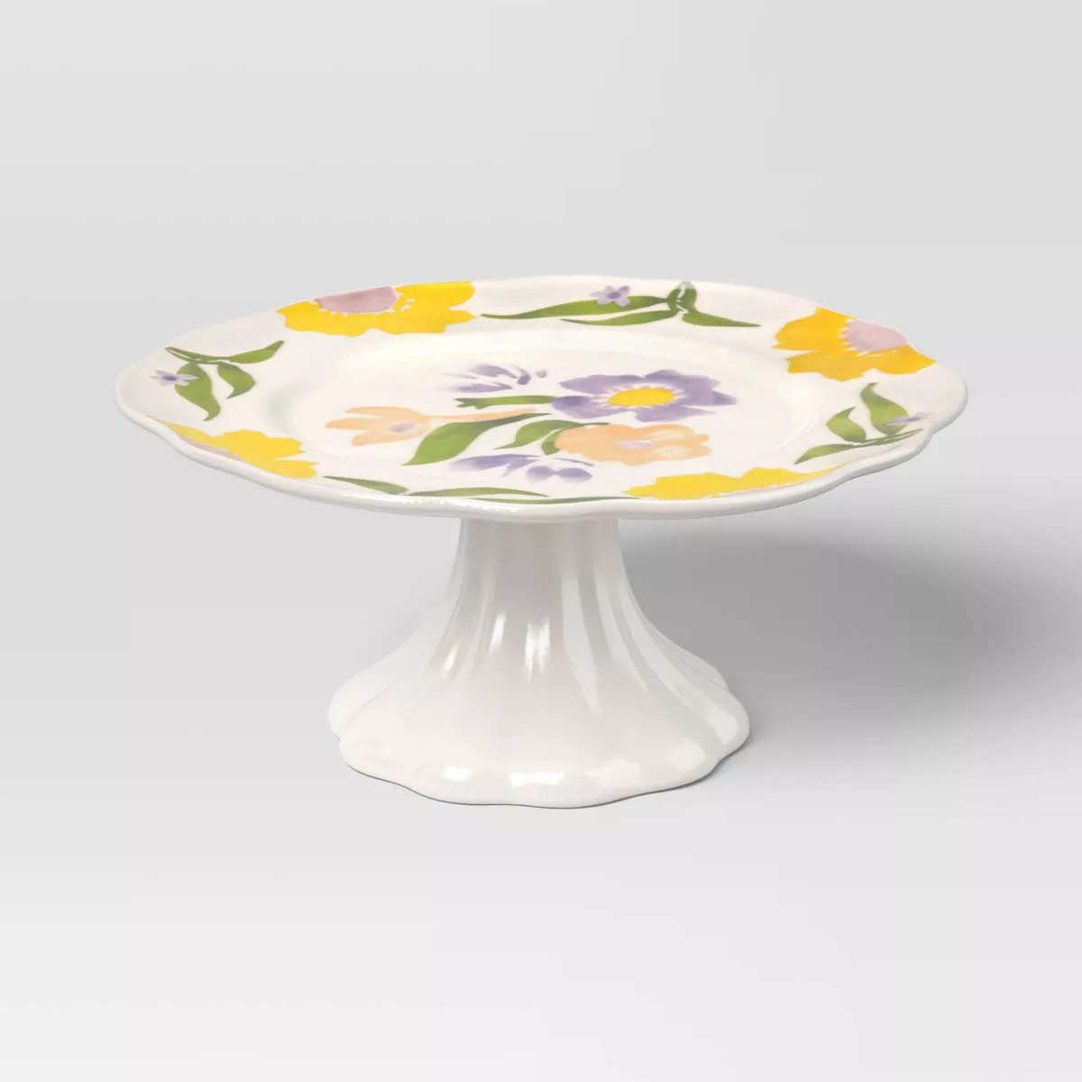 Stoneware Dessert Pedestal Stand - Threshold™ | Target
