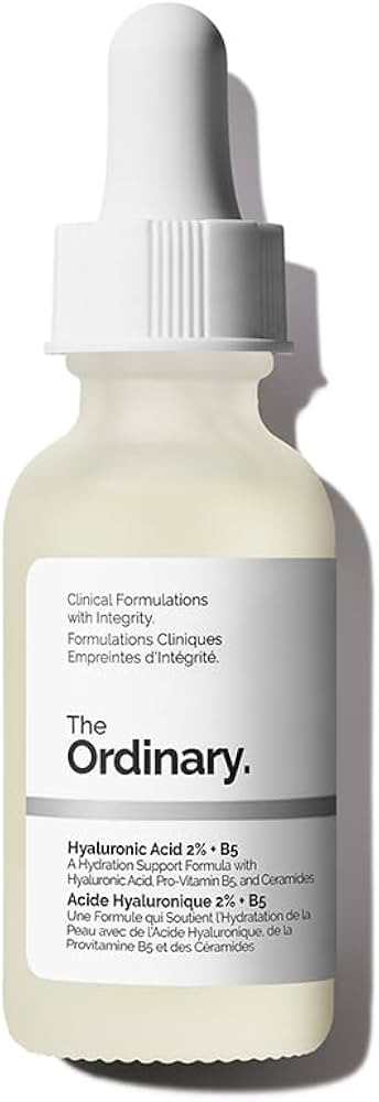 The Ordinary Hyaluronic Acid 2% + B5 (with Ceramides), Multi-Depth Hydration Serum for Plumper, S... | Amazon (US)