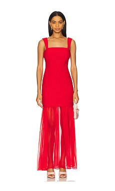 Lovers and Friends Danielle Gown in Red from Revolve.com | Revolve Clothing (Global)