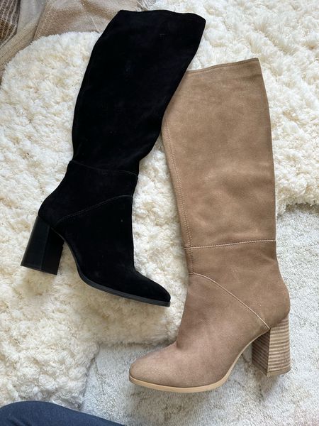 Dolce vita tall
Boots knee high boots suede black and tan boots for wine tee cyber week sale 

#LTKCyberweek #LTKGiftGuide #LTKSeasonal