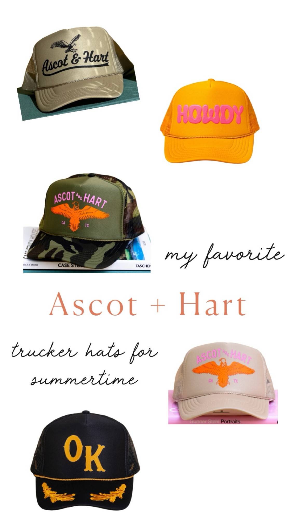 summertime trucker hats 

#LTKSeasonal #LTKfindsunder50 #LTKstyletip