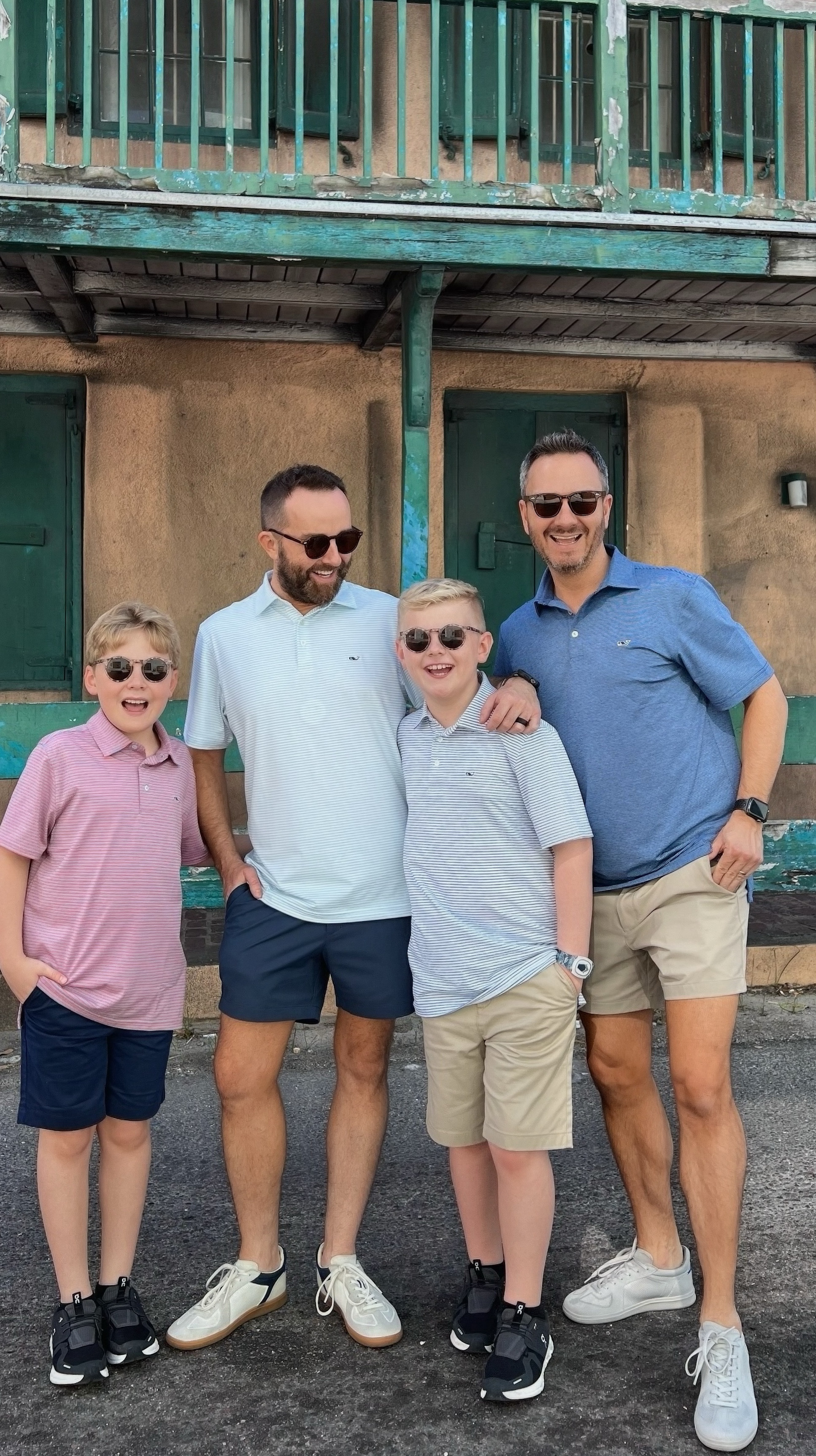 Can’t wait for warmer weather again! And need to pick up more of these polos. Also, aren’t these shorts the perfect length?! 

#LTKMens #LTKFamily #LTKKids