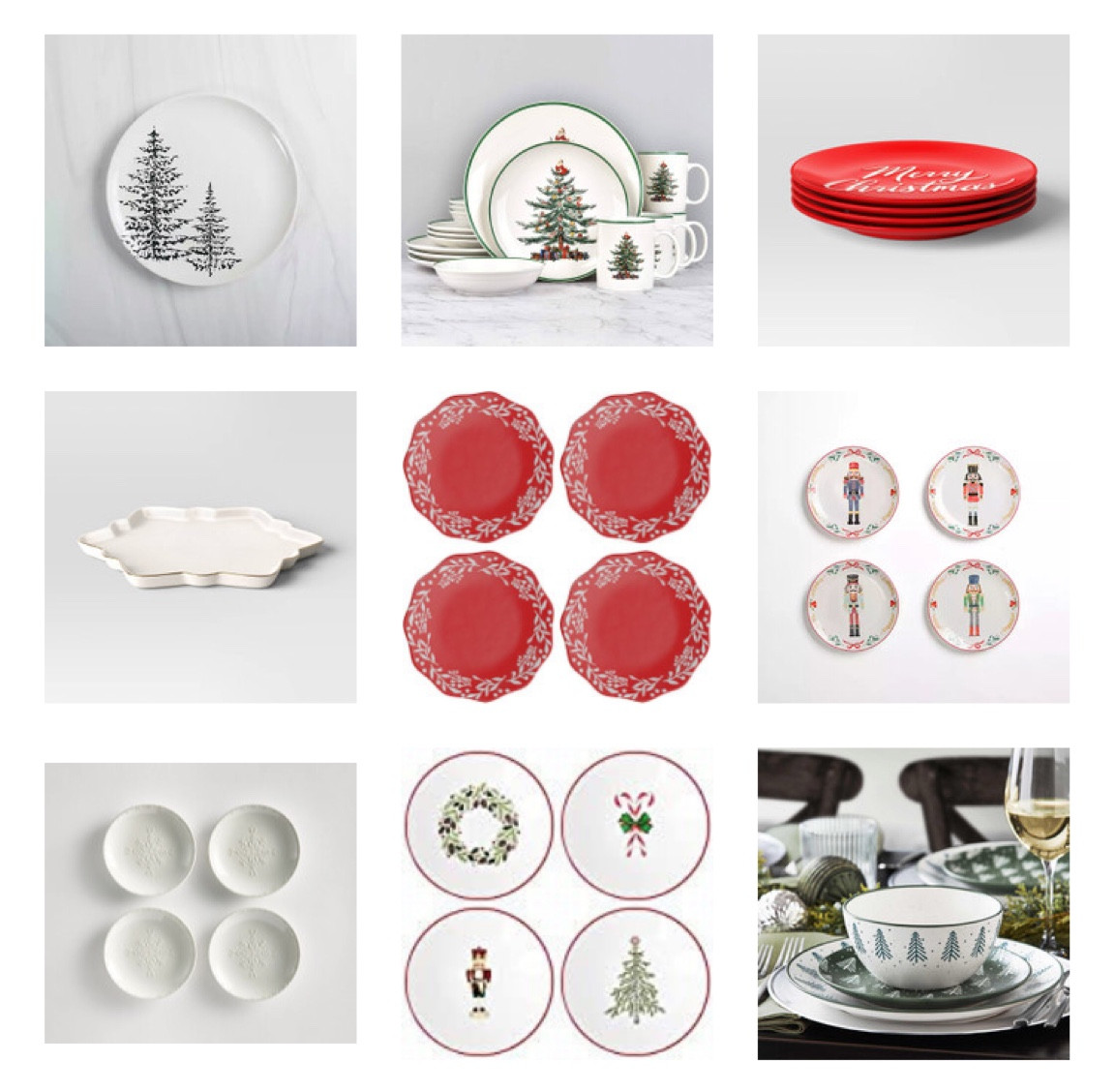 Christmas plates for all your holiday parties 🎄

Christmas decor
Holiday decor
Home decor
Christmas plates
Dinner party
Tablescape 


#LTKSeasonal #LTKhome #LTKHoliday