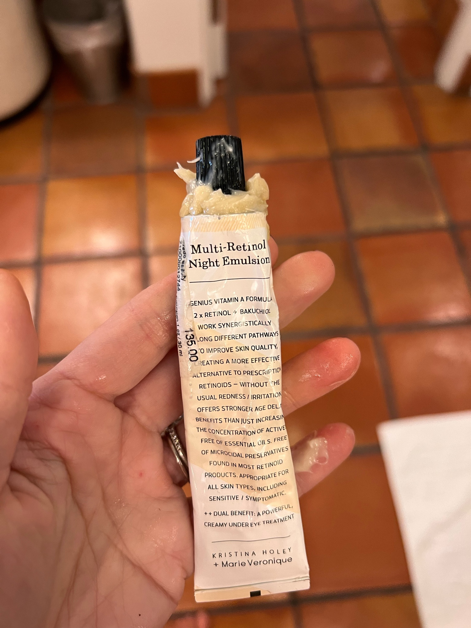 Oops! I didn’t put the top on tight enough but this clean retinol is amazing 

#LTKbeauty