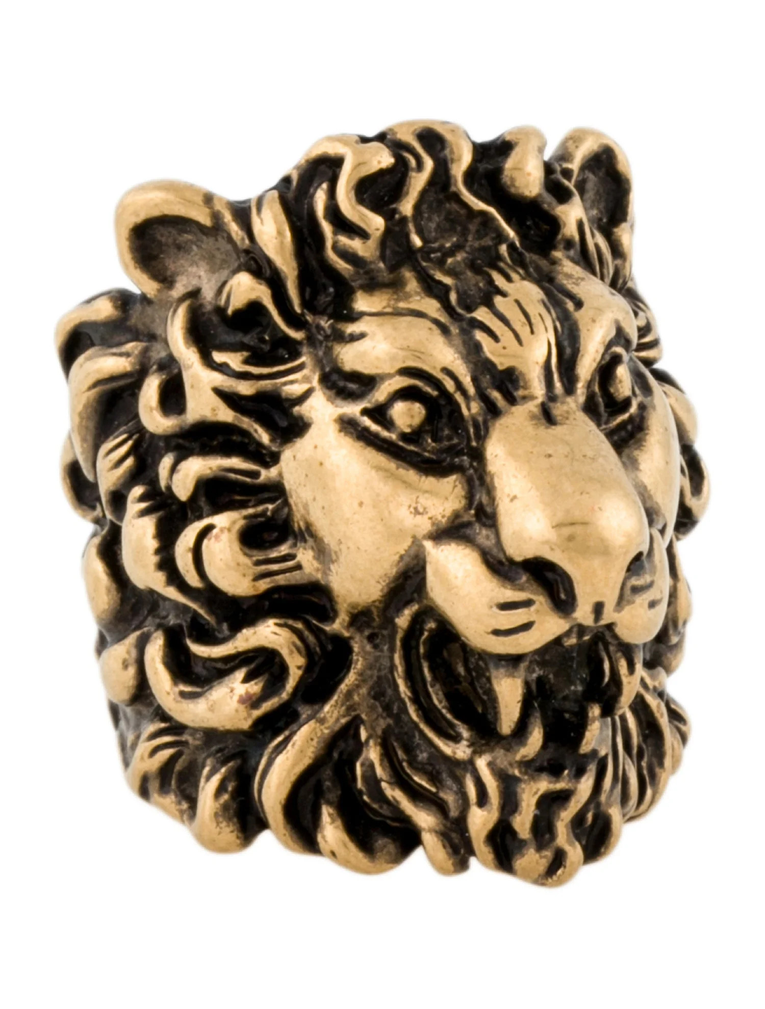 Gucci Lion Head Cocktail Ring - Cocktail Ring, Rings - GUC1975282 | The RealReal | The RealReal