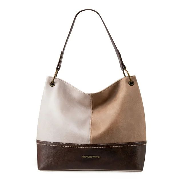 Montana West Large Hobo Bag Leather Purses and Handbags for Women Top Handle Shoulder Satchel Han... | Walmart (US)