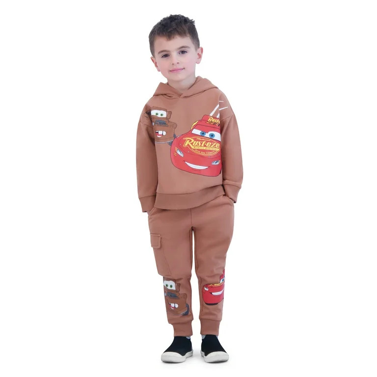 Cars Toddler Boy Hoodie and Joggers Set, Sizes 12M-5T - Walmart.com | Walmart (US)