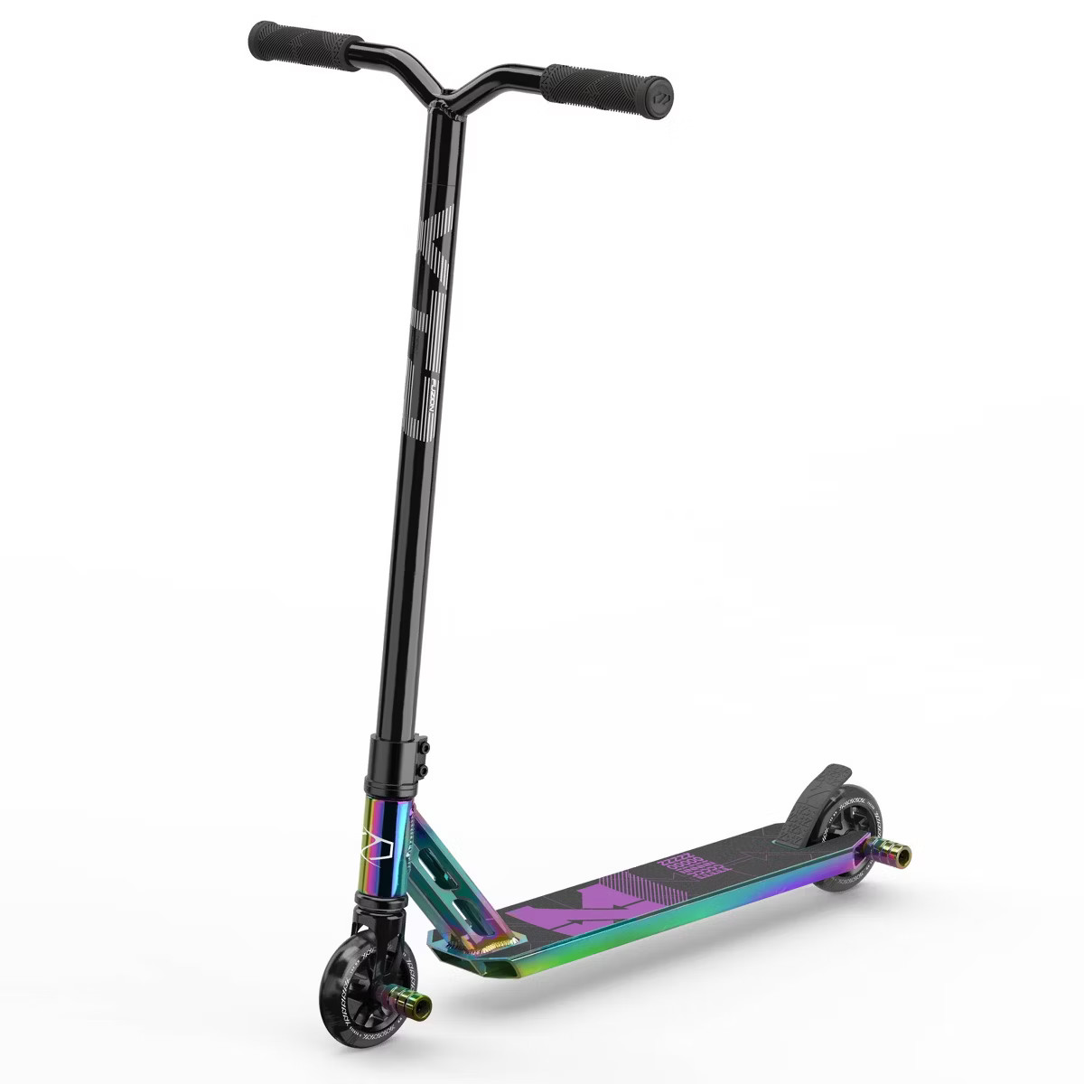 Fuzion XTR Pro 2 Wheel Neochrome Kick Scooter - Black | Target
