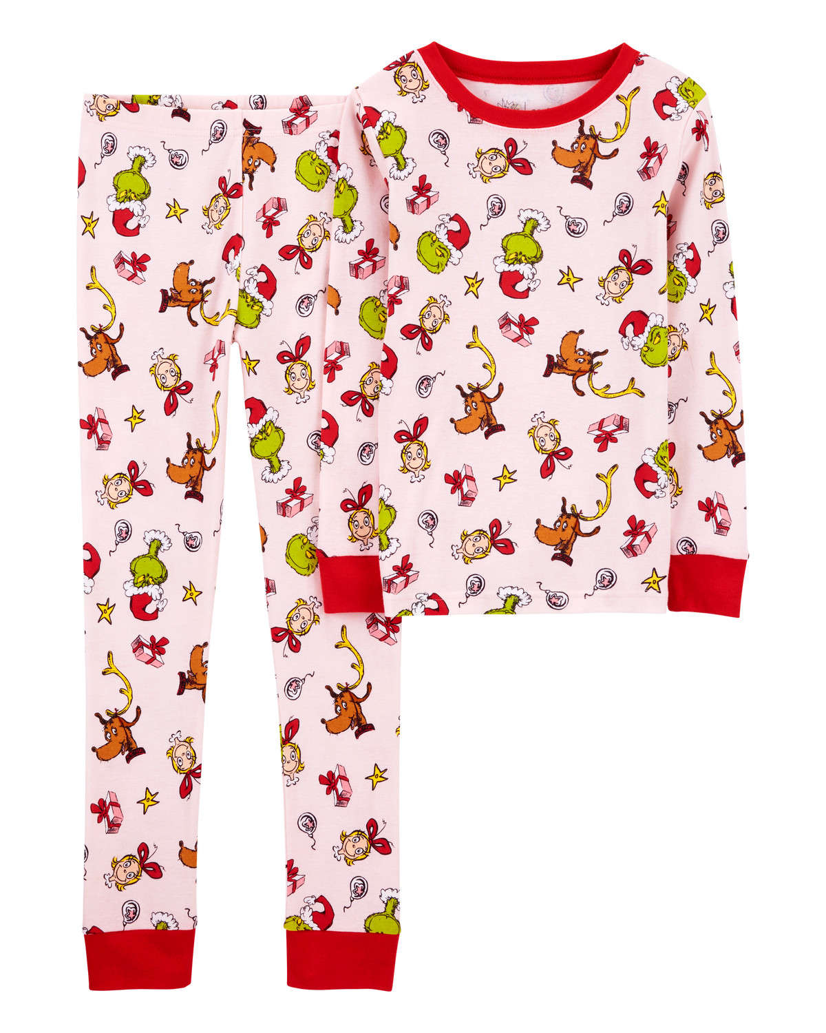 Kid 2-Piece Christmas Grinch 100% Snug Fit Cotton Pajamas - Carter's | Carter's | Carter's Inc
