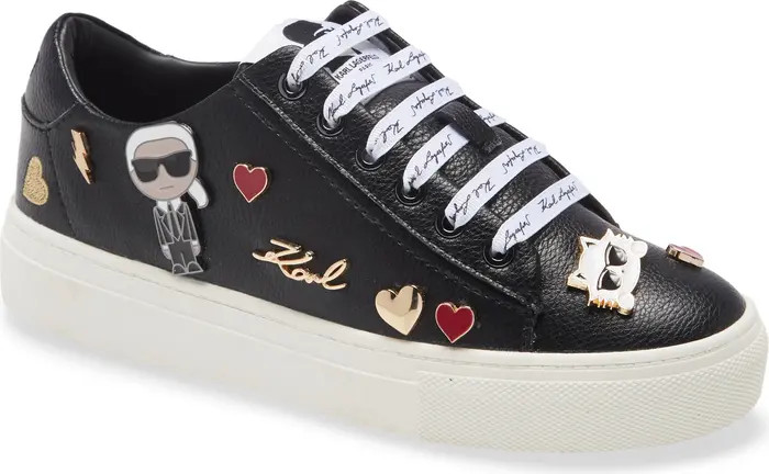 Cate Pin Logo Sneaker (Women) | Nordstrom