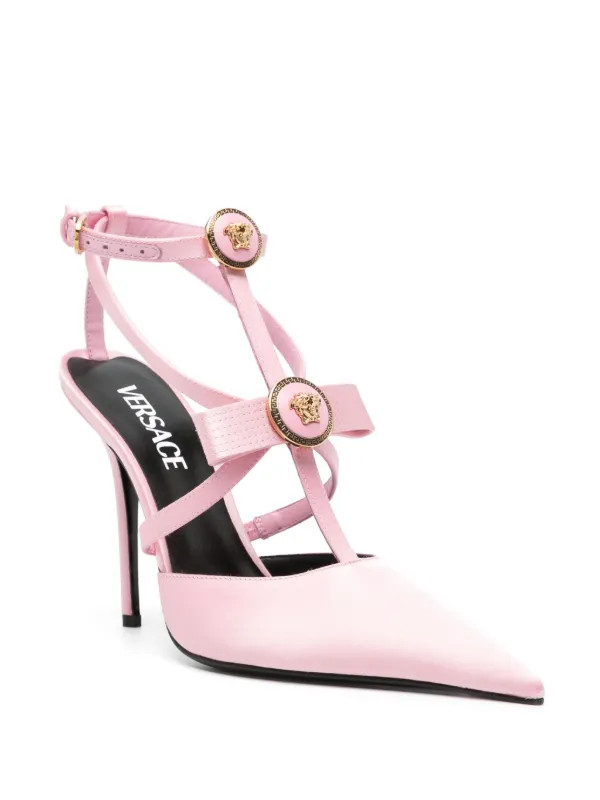 Gianni Ribbon Cage 110mm pumps | Farfetch Global