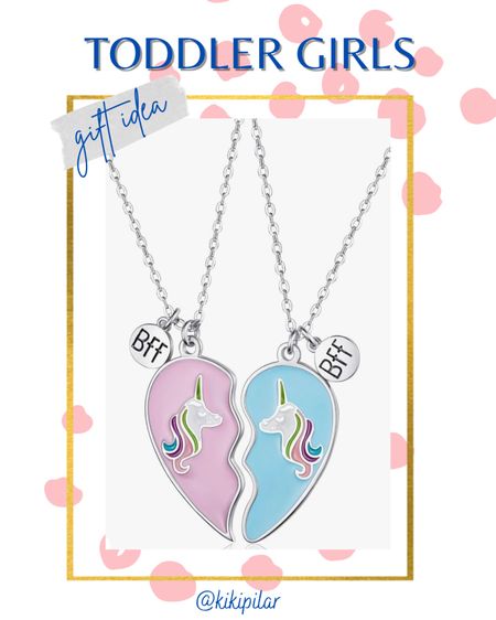 My toddler was invited to her best classmates birthday party and I found the cutest gifts. Nostalgic. And under $6 on Amazon! 
Necklace for girls
Toddler girls
Friendship
Classmate gifts
Toddler gifts
Bday gift
Toddler girl birthday 
Toddler girl gift
2 Pieces Half Heart Bff Necklace Friendship Necklace for Kids Girls Friend Birthday Gifts

#LTKsalealert #LTKkids #LTKparties