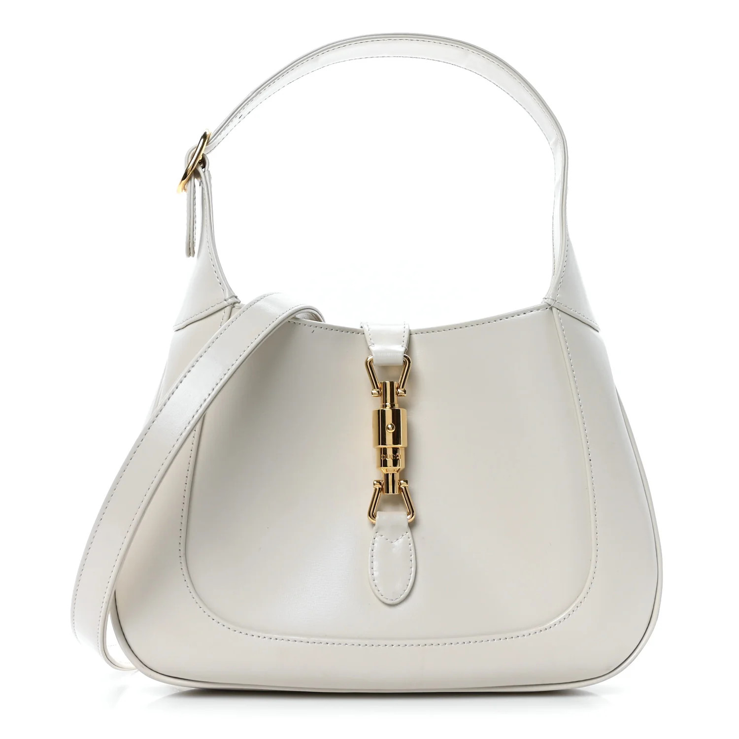 Gucci Boarded Dyana Lux Calfskin Small Jackie 1961 Hobo Mystic White 1719196 | FASHIONPHILE (US)