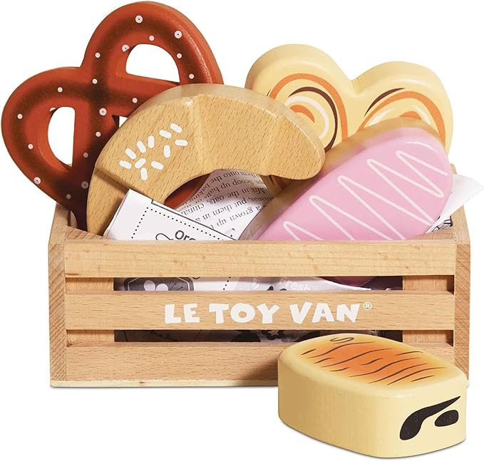 Le Toy Van Honeybake Wooden Bakers Basket Market Crate | Amazon (UK)
