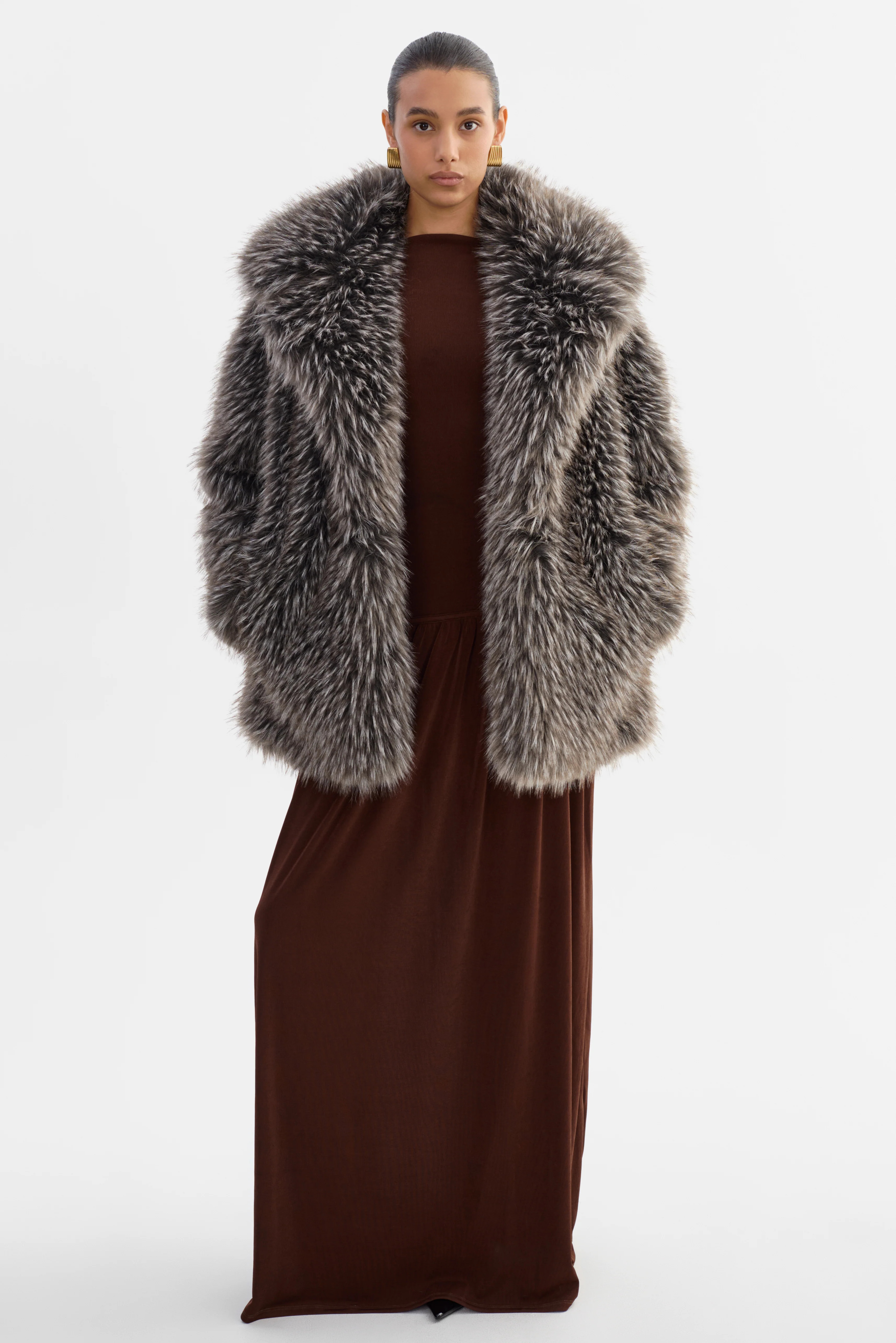 FINAYA | Oversized Faux Fur Coat | LAMARQUE