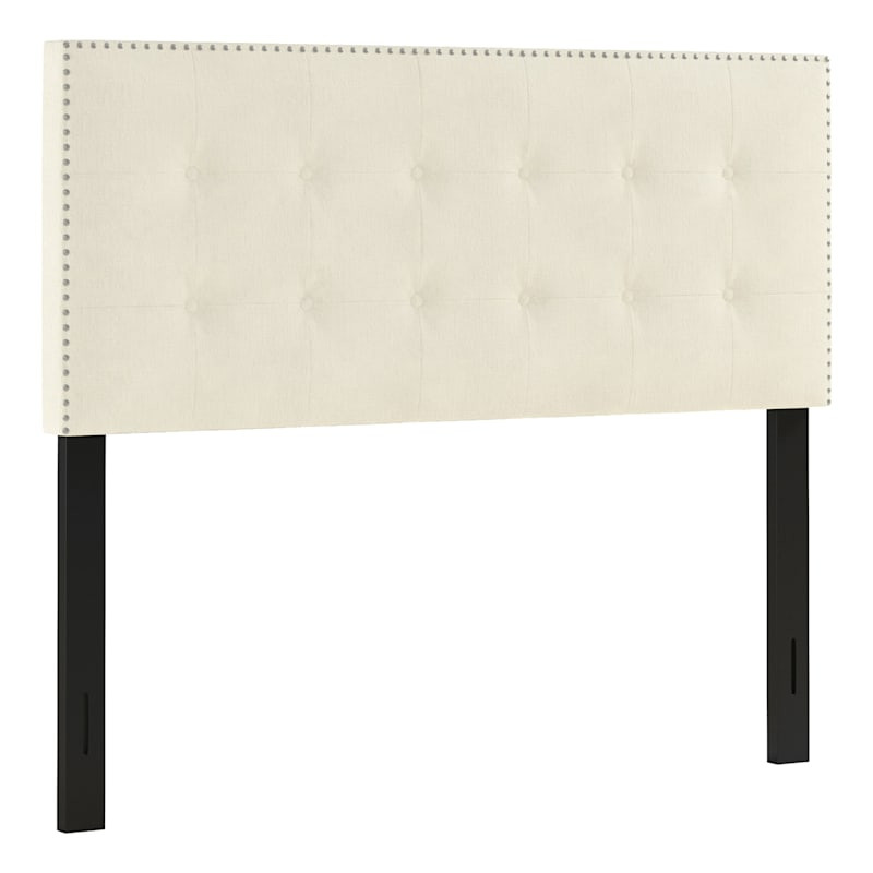 Brian Oyster Tufted Headboard, Queen | At Home