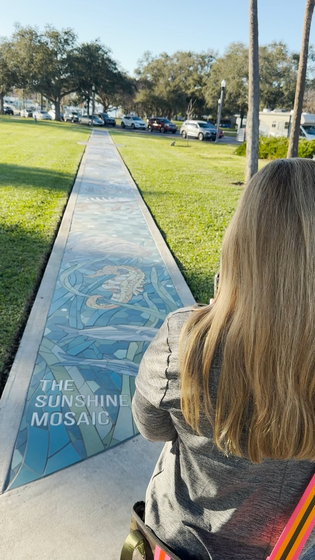 One of my favorite parts of traveling is stumbling across something completely unexpected.

While visiting St. Petersburg, Florida, I discovered the longest mosaics in the state….it’s a sidewalk! And it was even more beautiful than I imagined. As a mosaic artist, I couldn't stop filming the incredible colors, patterns, and details.

Sharing a few of the pieces I wore while exploring this colorful waterfront art installation. ✨

For mosaic tips, tutorials, inspiration, and so much more please visit my YouTube channel: YouTube.com/julieweilbacher, and follow @julieweilbacher on Instagram.

#travelstyle #floridatravel #stpete #vacationstyle #casualstyle #traveloutfit #arttravel #hoka #hautecouture #yogawrap #blackjoggers metarayban

#LTKTravel #LTKmomlife #LTKMidsize