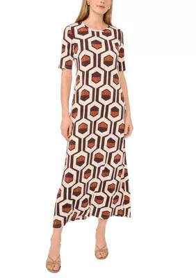 Women's Geometric Print Dress | Belk
