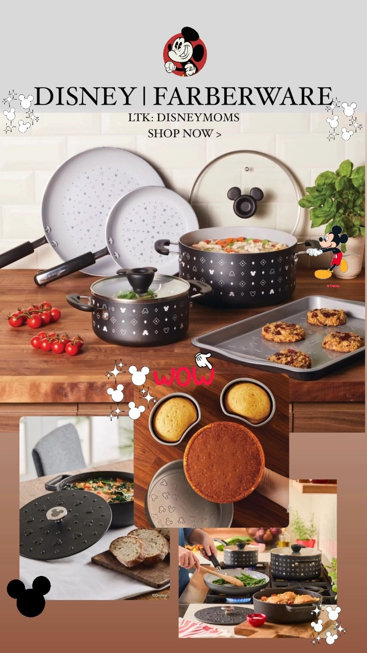 A magical cooking experience is waiting to enchant your kitchen with trusted FARBERWARE ingenuity & Disney Style! 

#ltkfindsunder50 #ltkgiftguide #ltkfindsunder100 #disneyhome #disneykitchenware #disneykitchen #disneykitchendecor #disneykitchenstuff #faberware 