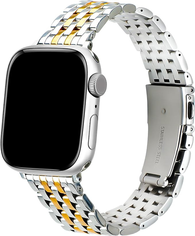 TISIMO for Apple Watch Band 38mm 40mm 41mm 42mm 44mm 45mm Series 8 7 6 5 4 3 2 1 SE SE2 Women and... | Amazon (US)