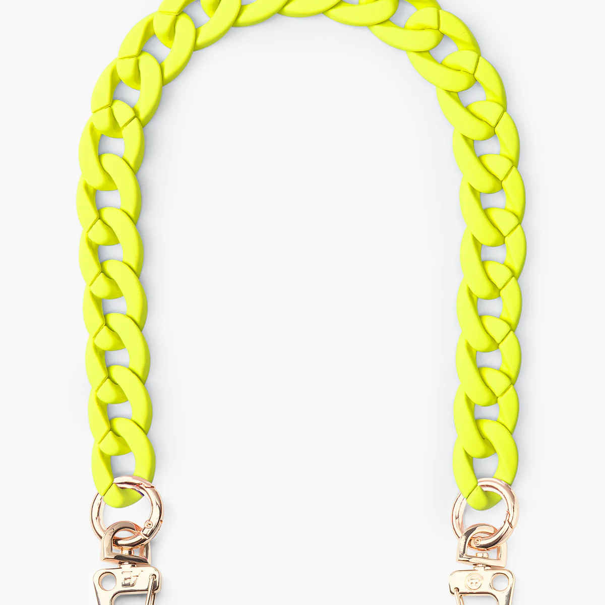 Neon Yellow Chunky Phone Chain | The Caep