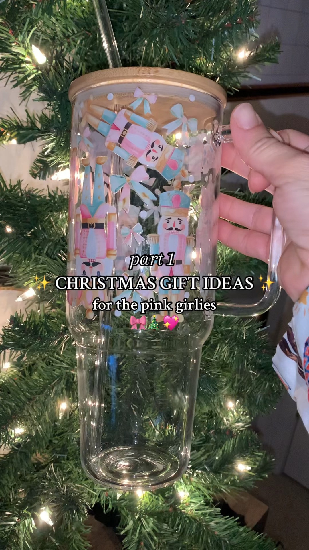 The perfect gift for any pinkmas fan or pink Christmas lover 🎀🎄✨ #pinkchristmas #pinkgirl #pinktumbler #glasstumbler

#LTKHoliday #LTKFindsUnder50 #LTKGiftGuide