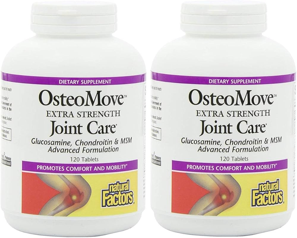 Natural Factors, OsteoMove Joint Care, Extra Strength Support for Joint and Bone Health, Non-GMO,... | Amazon (US)