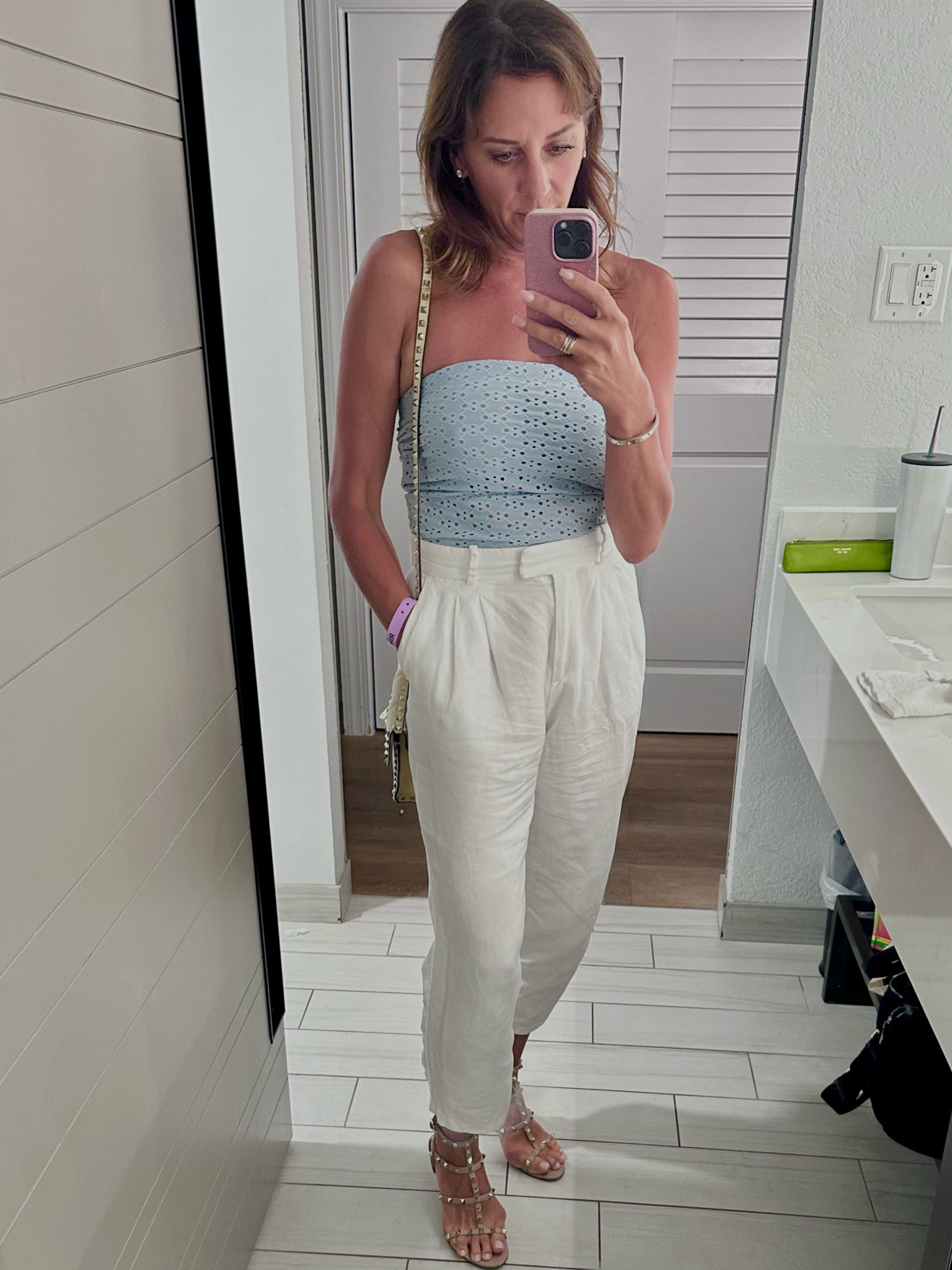 Summer outfit chic and classy only a few weeks left… 

#LTKOver40 #LTKSaleAlert #LTKFindsUnder50