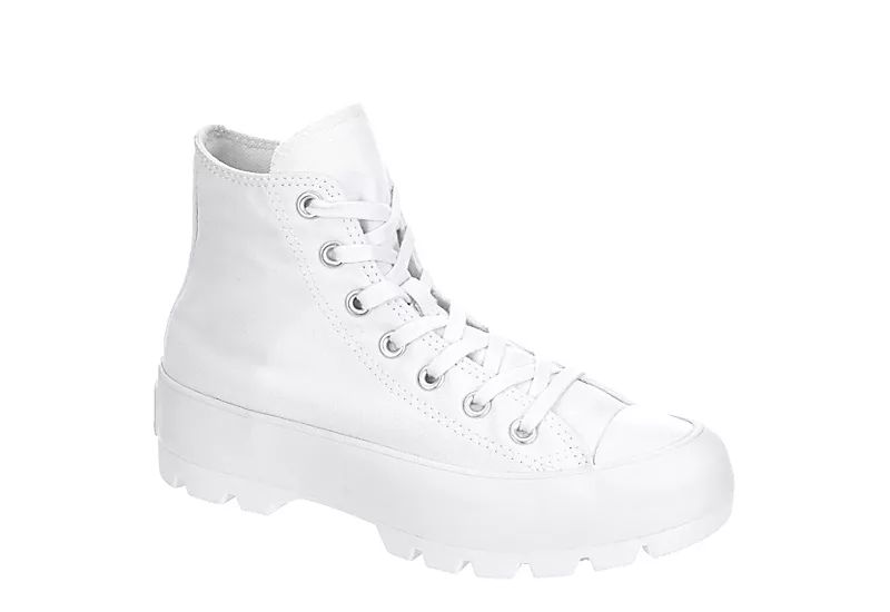 Converse Womens Chuck Taylor All Star Lugged High Top Sneaker - White | Rack Room Shoes