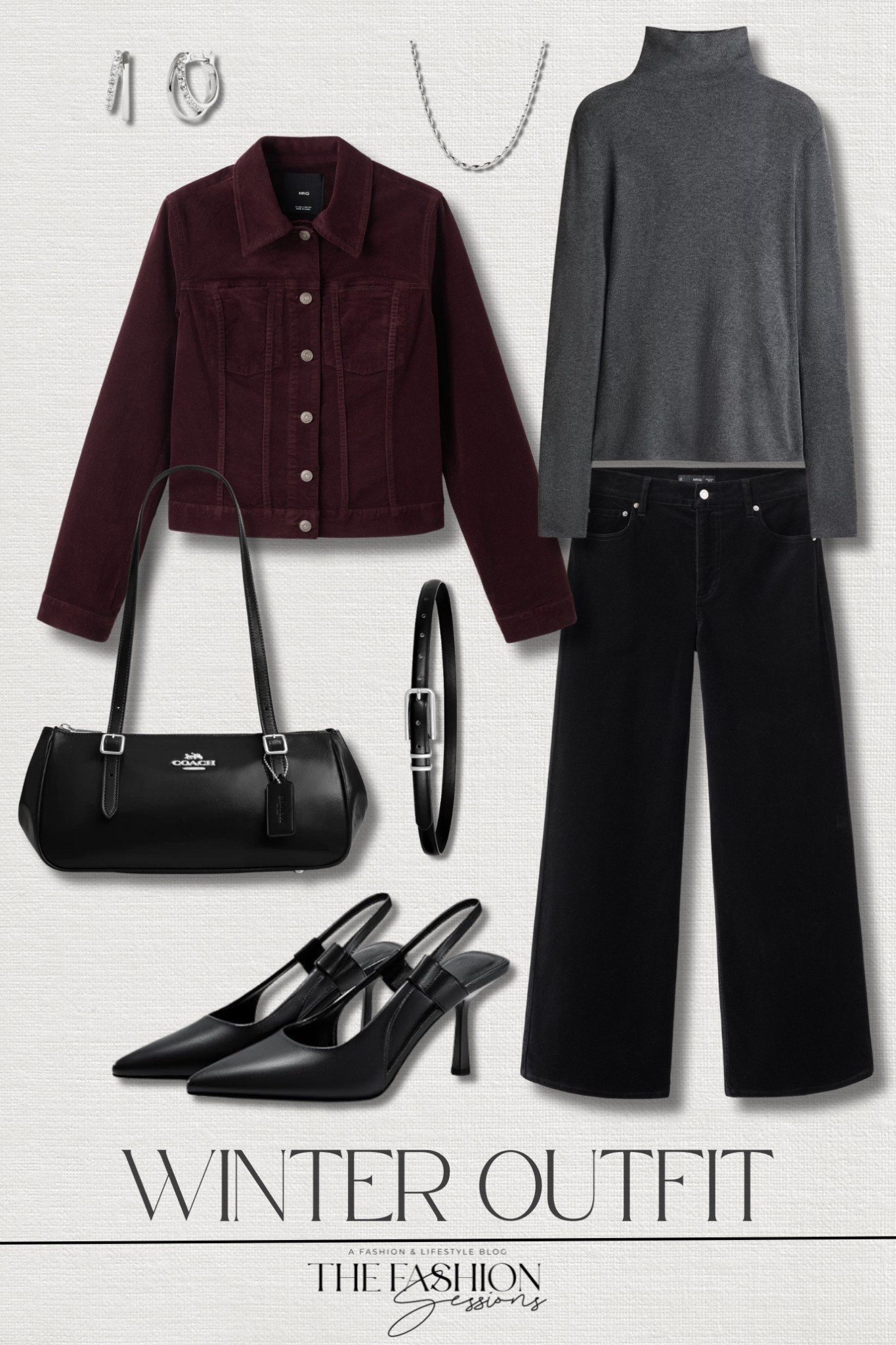 Velvet winter outfit inspo.
velvet bomber jacket | wide-leg velvet jeans | fine-knit mock turtleneck top | Coach Asher Shoulder Bag | Ana Luisa silver jewelry | kitten heels | black leather belt | winter outfit | elevated casual

#LTKSeasonal #LTKootd #LTKFindsUnder100