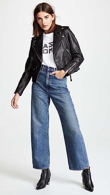 Baya Leather Jacket | Shopbop