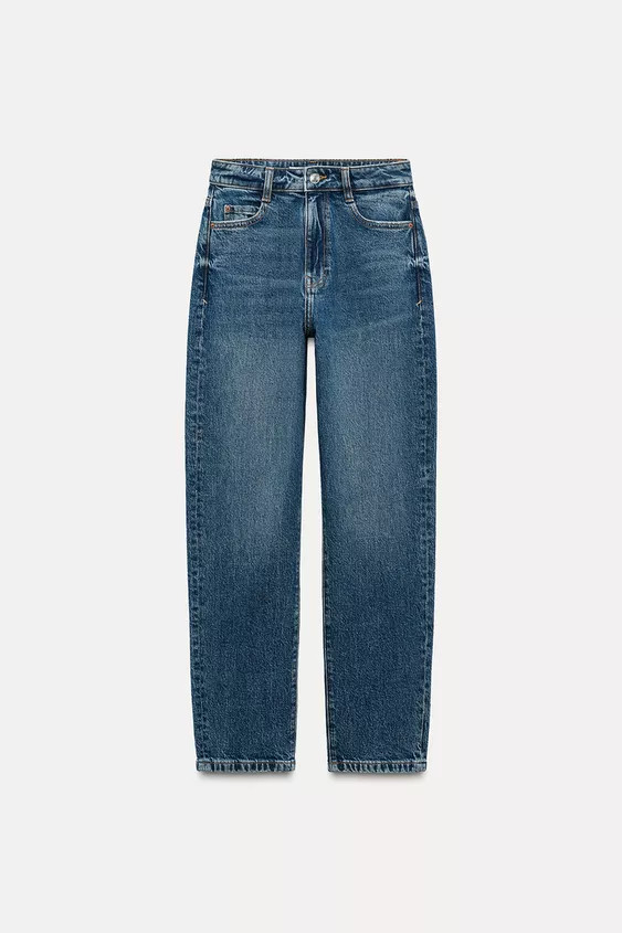 Z1975 HIGH RISE SLIM MOM LEG JEANS | Zara US