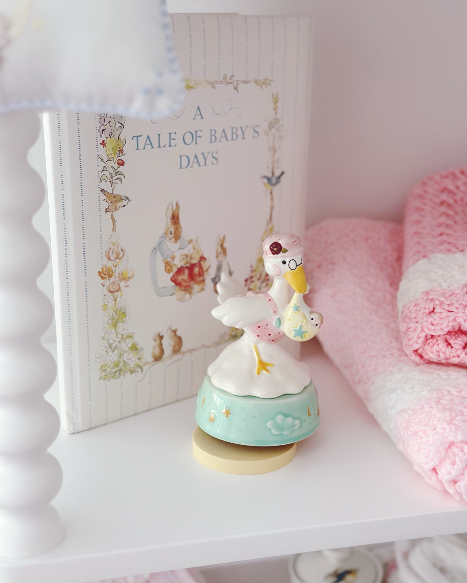 Baby girl nursery snaps - love pulling out some of my favorite layette pieces. Baby blankets, Feltman brothers gowns, bonnets, and more. 💗💗💗

#LTKKids #LTKBaby #LTKFamily