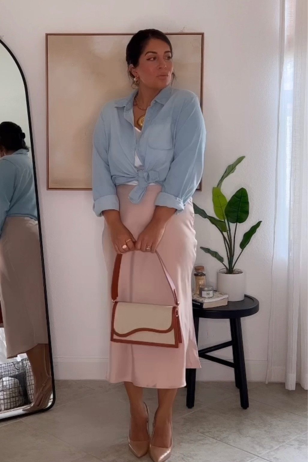 M button down, M cami and M skirt. 


Church outfits Work style Business casual Modest outfit ideas 

#LTKSeasonal #LTKBacktoSchool #LTKworkwear
