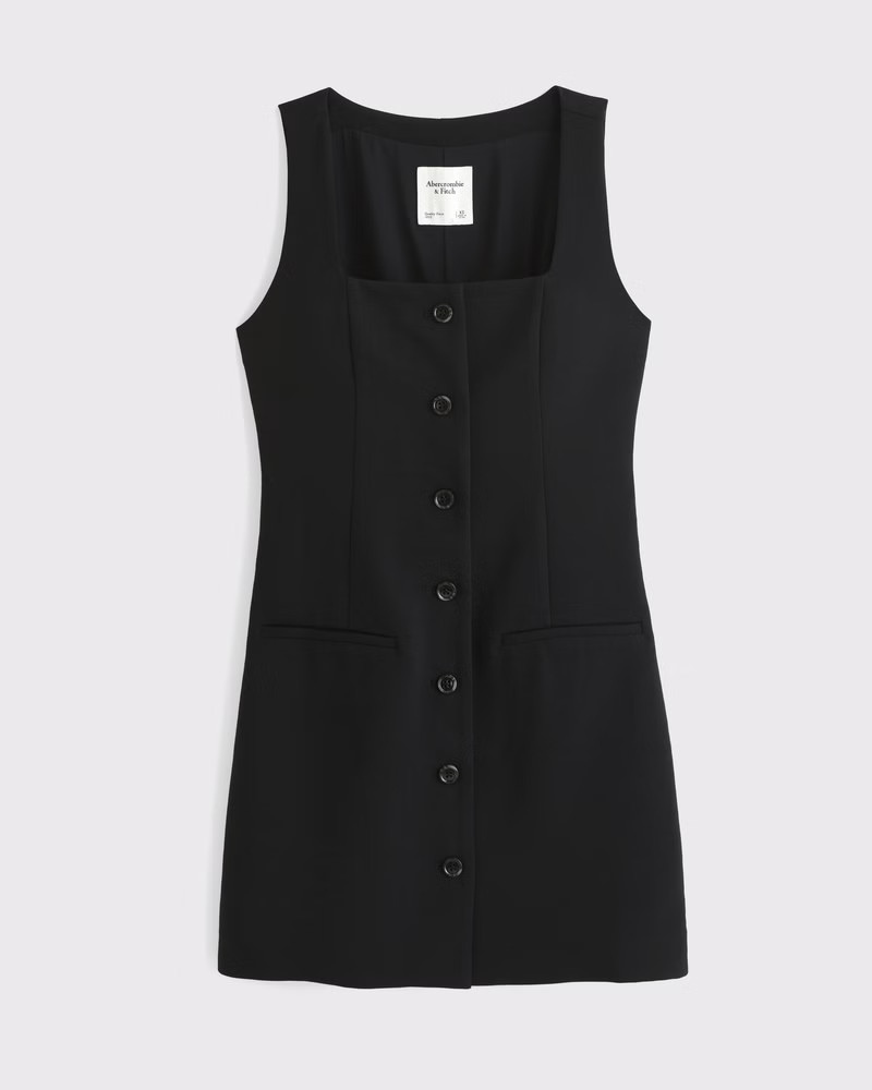 Women's The A&F Mara Squareneck Vest Mini Dress | Women's Dresses & Jumpsuits | Abercrombie.com | Abercrombie & Fitch (US)
