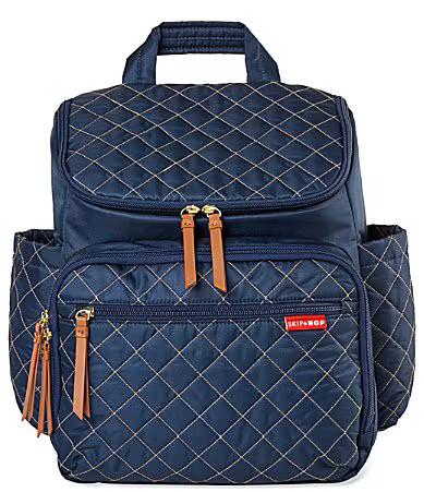 Skip Hop Quilted Forma Backpack Diaper Bag - Navy | Dillard's