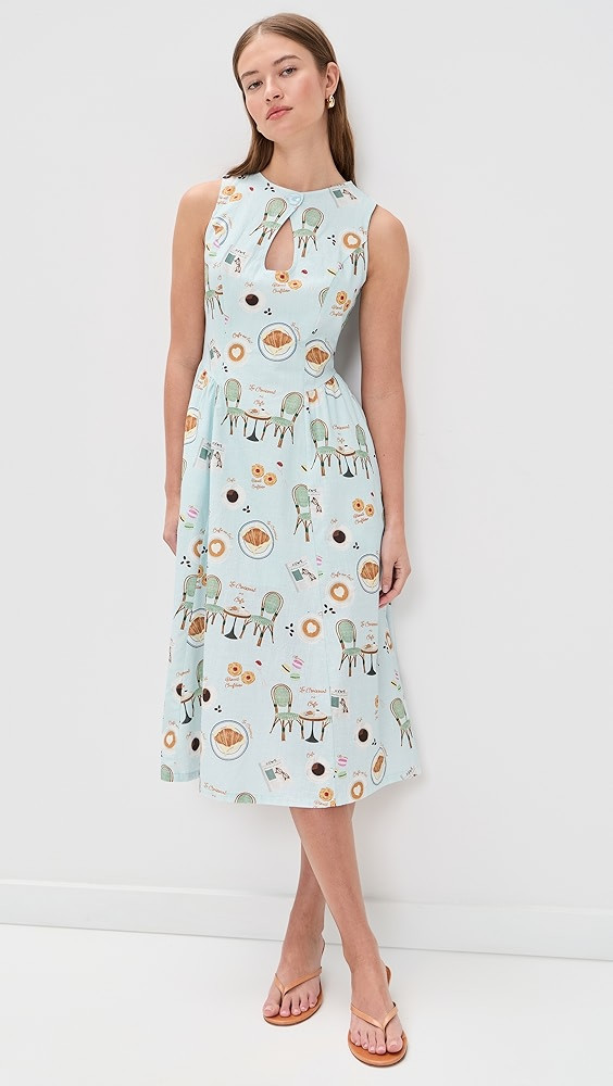 Graphic Midi Dress | Shopbop