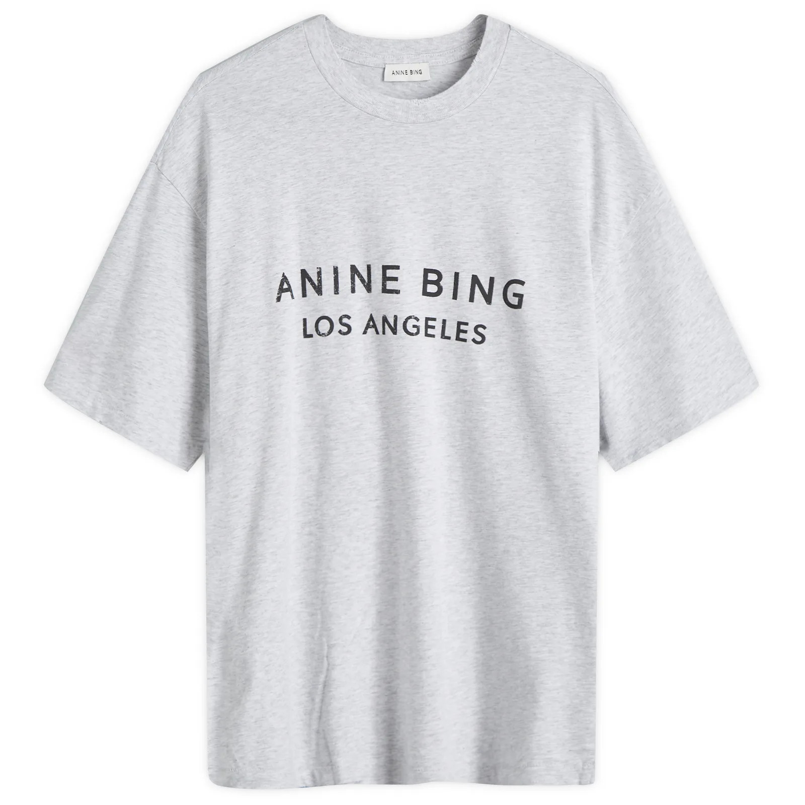 Anine Bing Women's Myers T-shirt in Grey, Size X-Small | END. Clothing