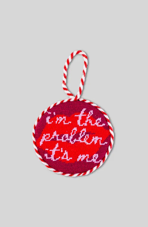Furbish Needlepoint Ornament - It's Me in Burgundy at Nordstrom | Nordstrom