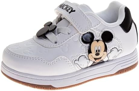 Disney Girls Mickey Minnie Frozen Moana Lilo Stitch Angel Running Shoes | Amazon (US)
