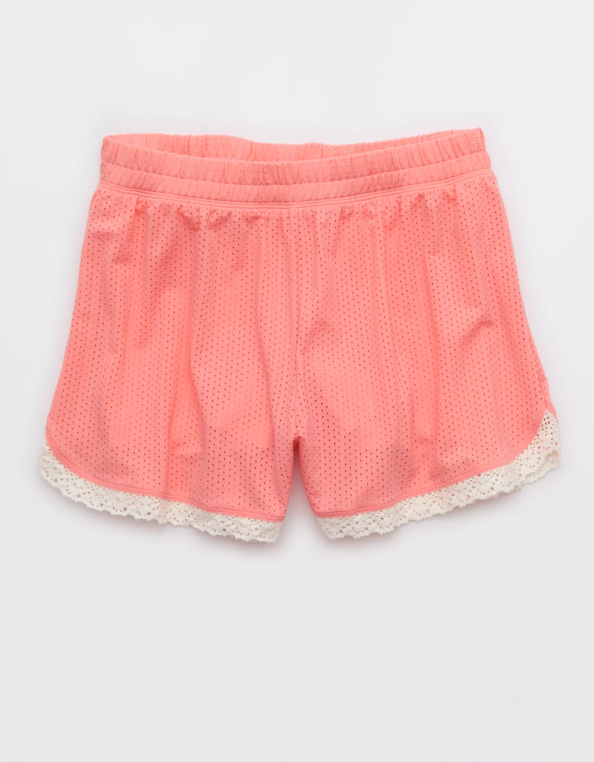 OFFLINE By Aerie Mesh Lace Short | Aerie